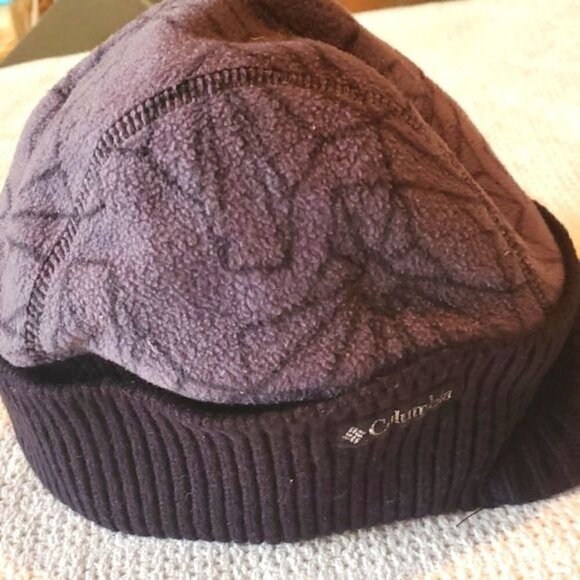 Columbia Embroidered Fleece Youth Sz OS Hat Cap - Picture 1 of 9